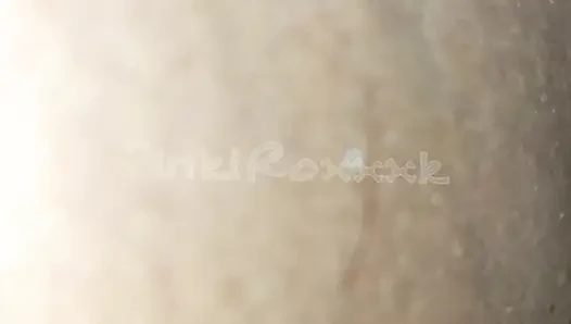Трах крупным планом в видео от первого лица, масляный массаж раком