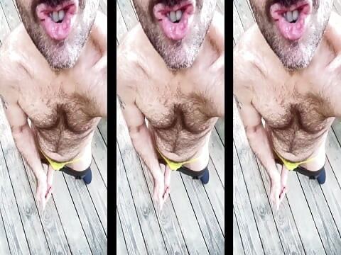 Andrew outdoor penis sex public park jerk off hairy penis sex