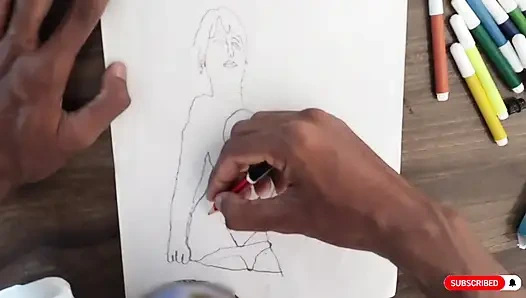 Bengalische stiefschwester im freien hat abendessen mit romantischem video mit freund