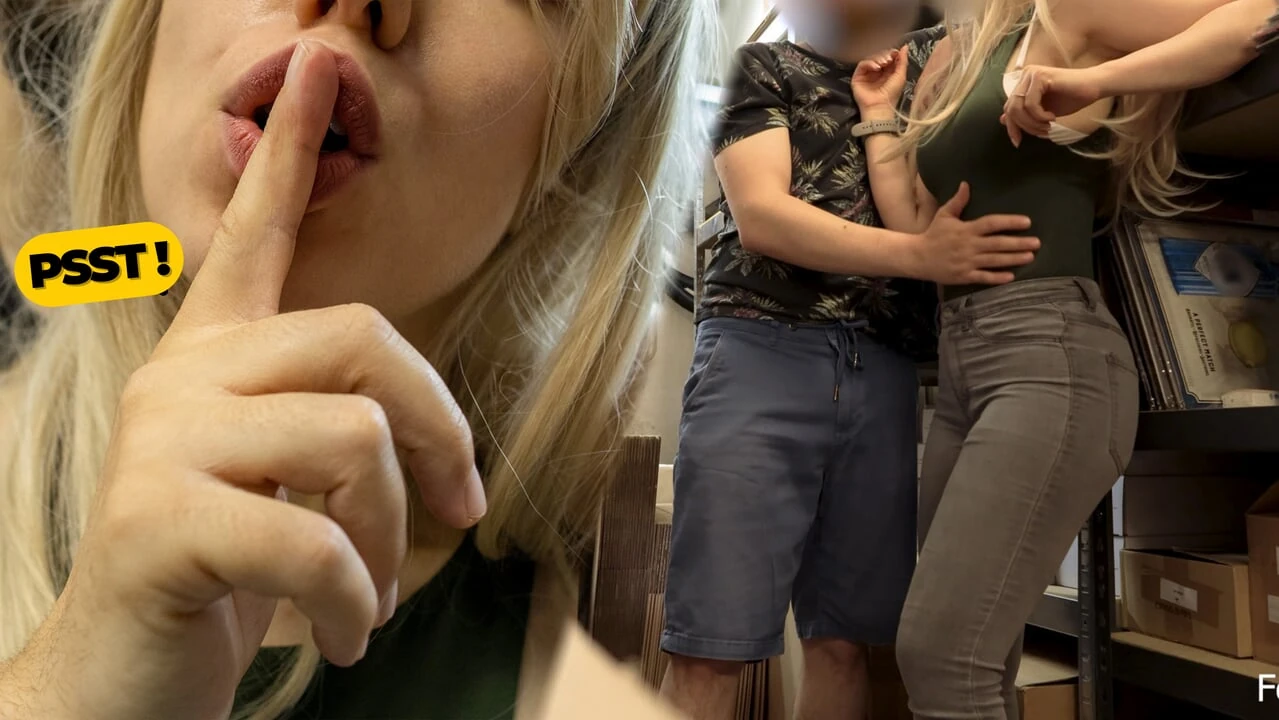 Camera Caught Me Cheating on My Husband in the Warehouse - Sneaking While Coworkers Passed By