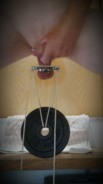 2,5kg hang on balls and swinging for ruin CBT