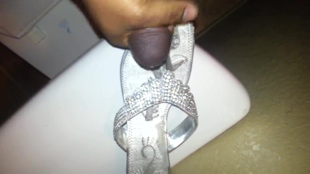 cum on sexy heels