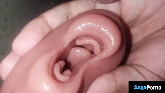 Desi Indian Cock Quenched Thirst From Silicone Pussy Part-1