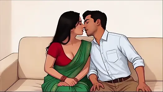 Ateşli Hintli teyze kayınvalidesiyle eğleniyor tam video.