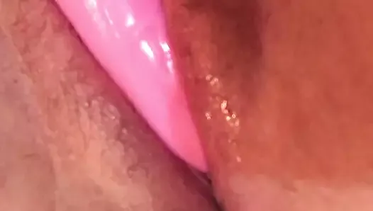 Wet hairy pussy orgasm