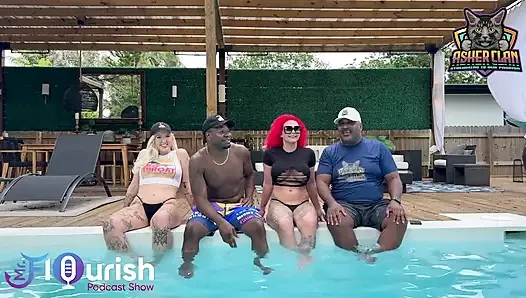 Mrflourish Podcast with Guest Roxi Keogh, Gigi Patsy and Datjguy in Florida
