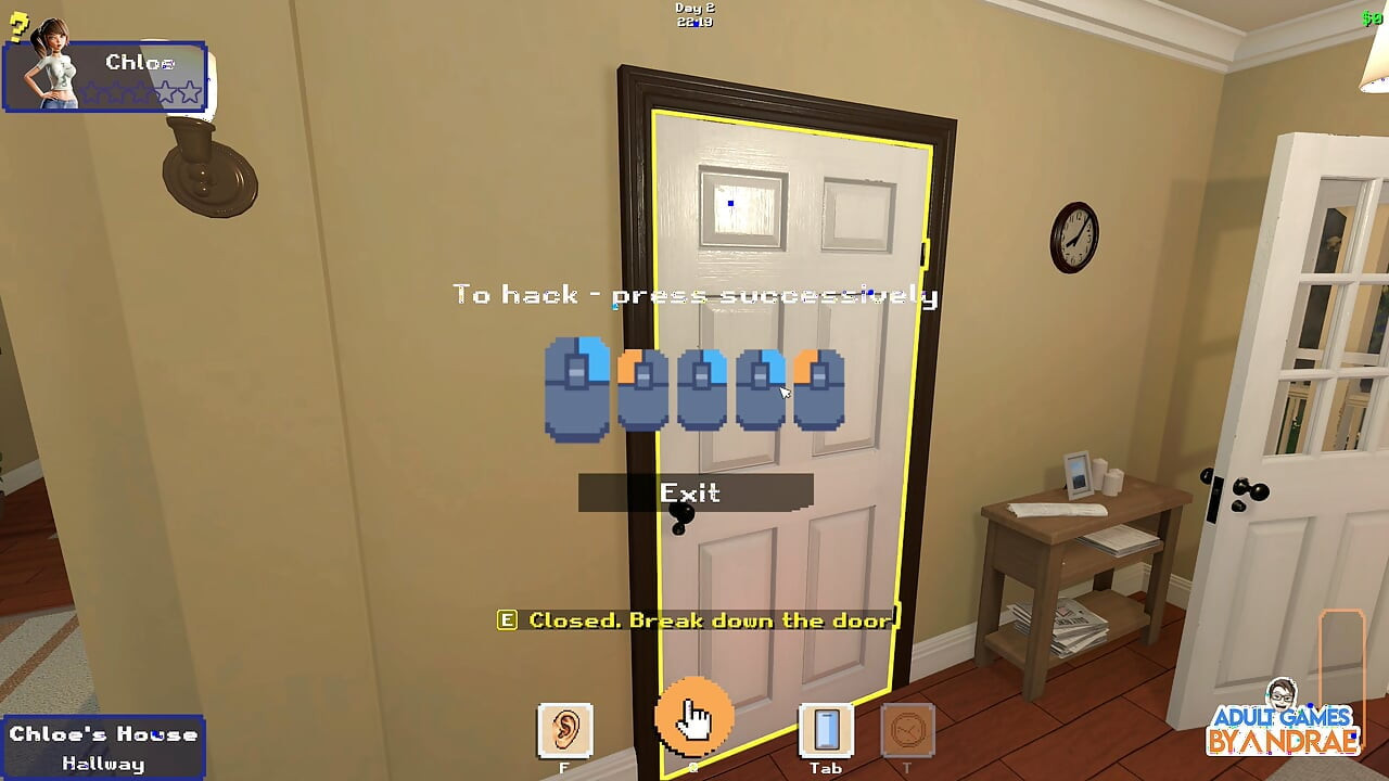 Ep2: Chloe Doing Jumping Jacks - My Sexy Neighbour 2 (gameplay)