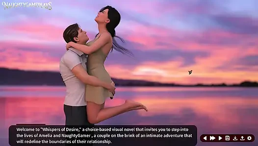 Счастливая замужняя пара - шёпот желания, часть 01 от Mr_Fable - 3D порно игра