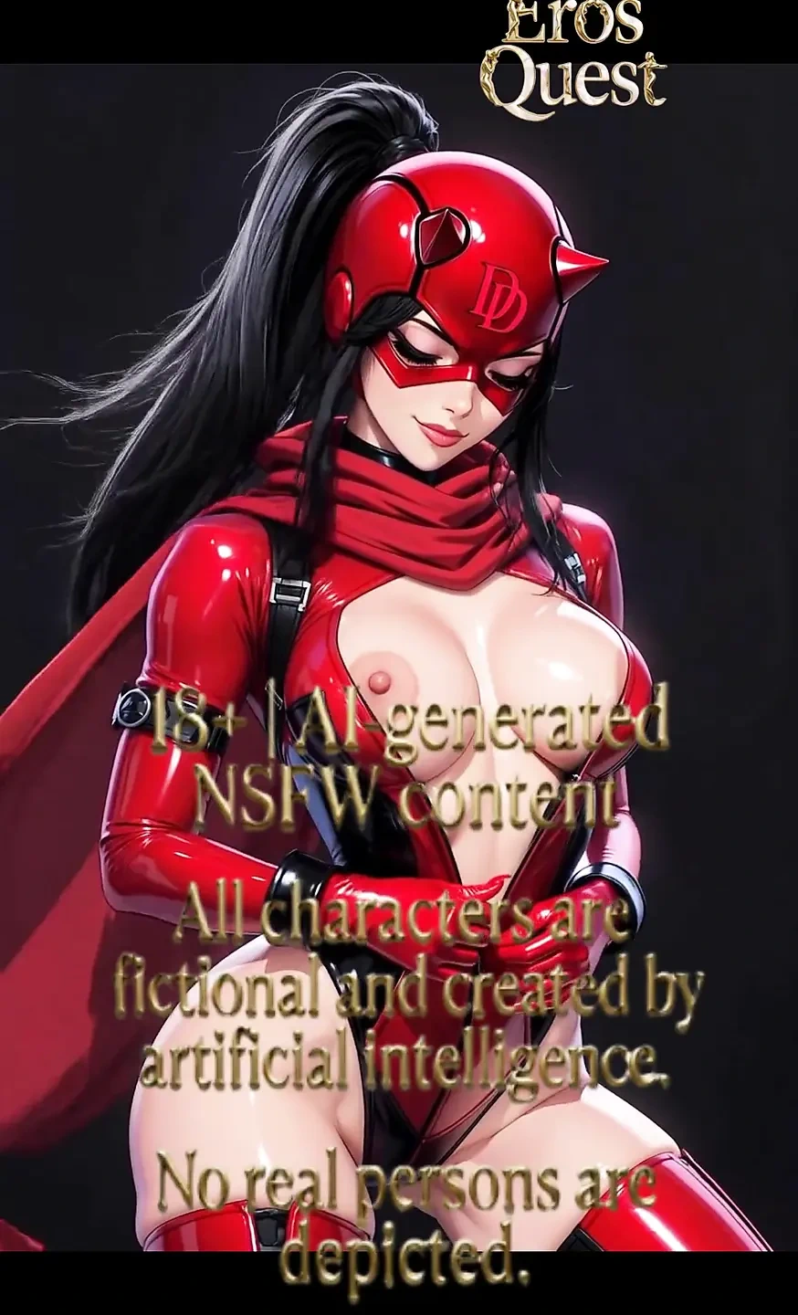 Erosquest - cosplay daredevil - niềm vui phallic - nội dung AI