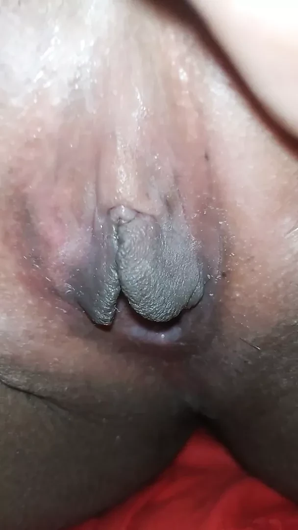 My wife pussy after my friend fuck.