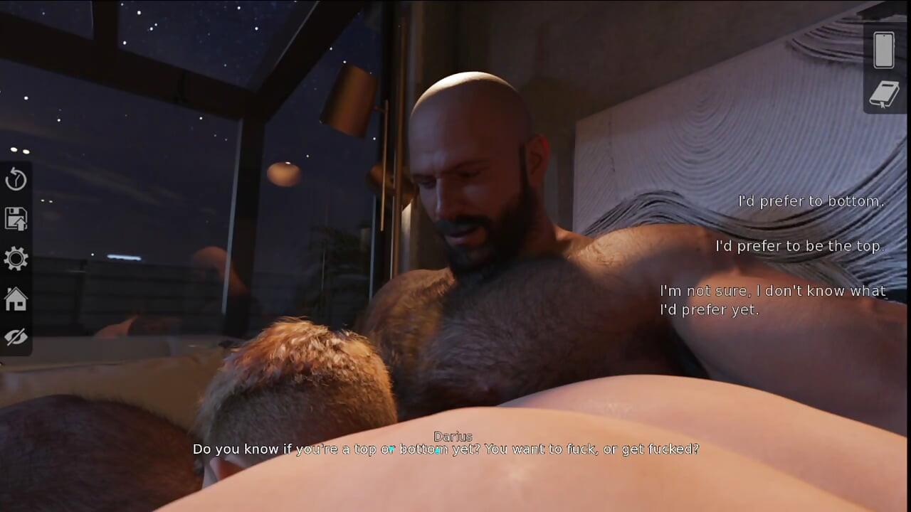Curious Night Visit to the Furry Big Neighbor.  Part 1