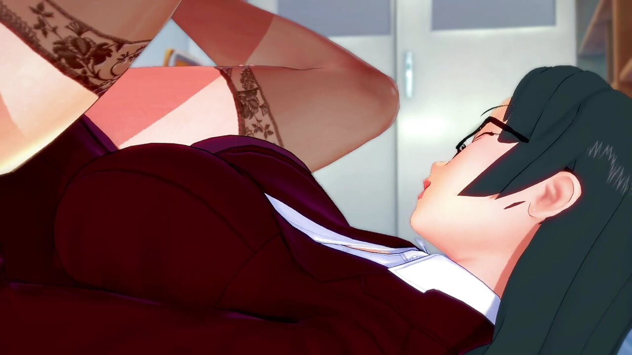 com peituda PROFESSORA depois das aulas Ahegao 3D Hentai incluída