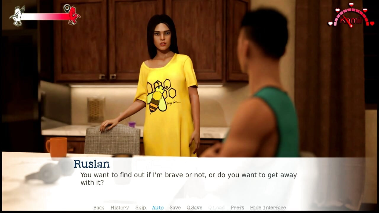 Life in the middle east #8 - Banu dreamed about 2 men and she played with her pussy thinking of all the sex scens she saw.