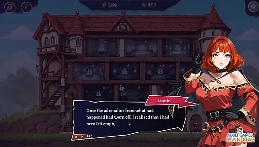 EP3: Rena Mirage сюжет и Зеркало уплотнений H-сцена - симулятор секс-гильдии