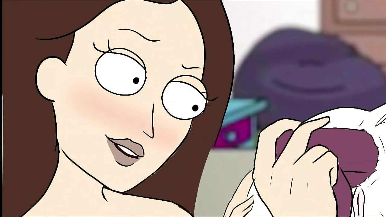 Beth Smith ve Uzay Beth Jessica'ya hükmediyor - takma ve fışkırtma ile rick ve morty lezbiyen derlemesi