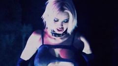 Rebel Yell - softcore porno hudební video blonďatá gotická velká prsa