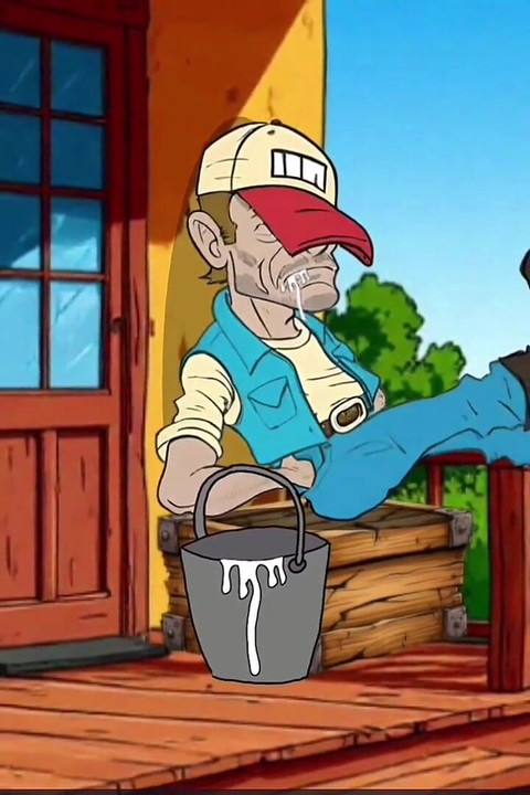 Redneck's Slutty Wife. Cartoon