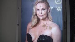 Трибьют спермы для Charlize Theron