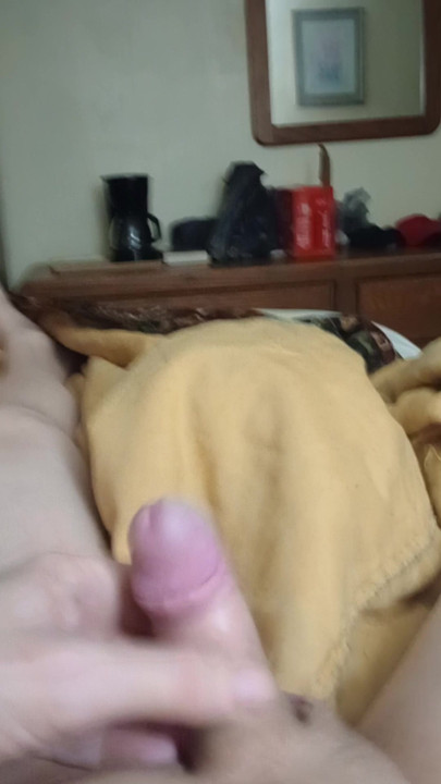 Me playing with my cock