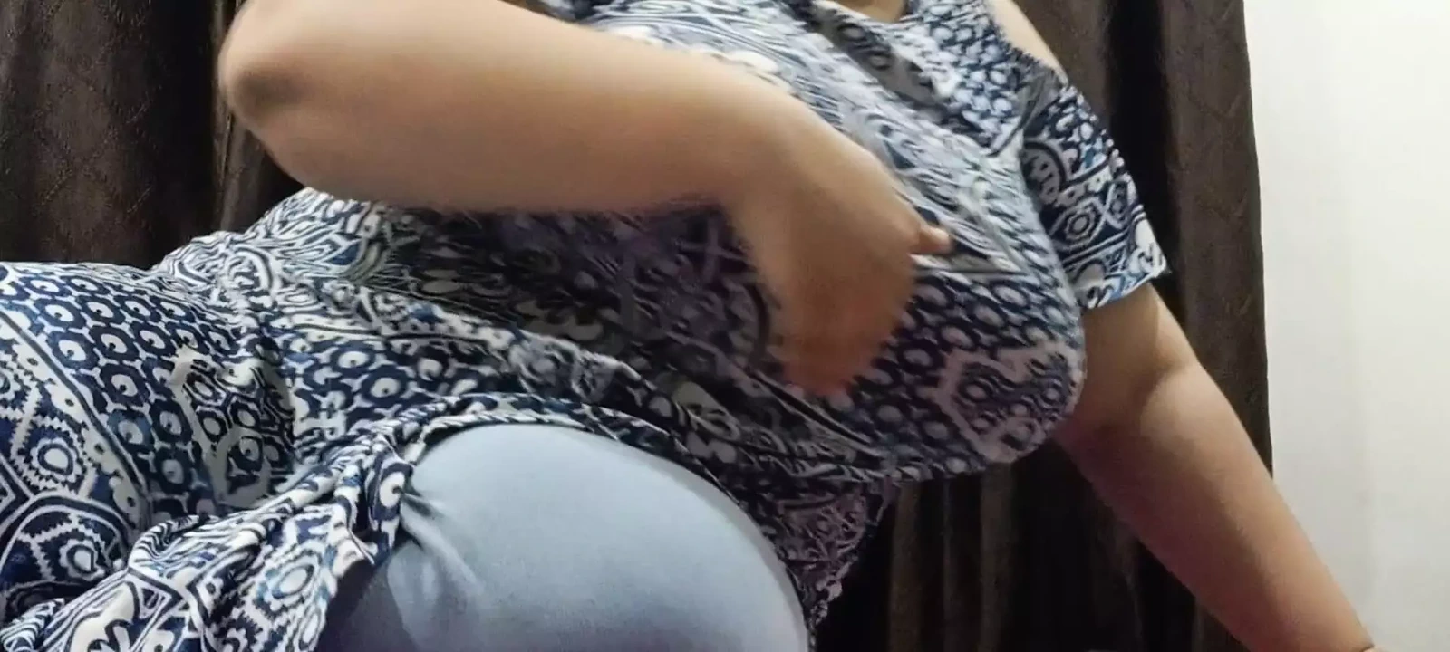 Desi Bbw Chubby Bhabhi Get Tits Fuck and Creampie