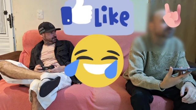Prank with blindfolded wife in the middle of sex friend of husband enters the scene too