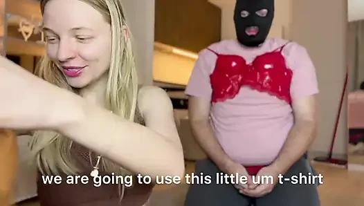 From Male Slave to Pretty Sissy Angelas First Day