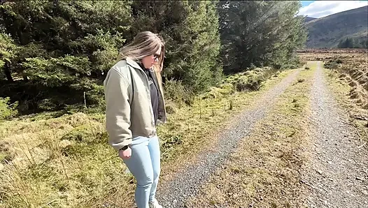 Emergency While Walking on the Public Trail but Had to Wet My Jeans