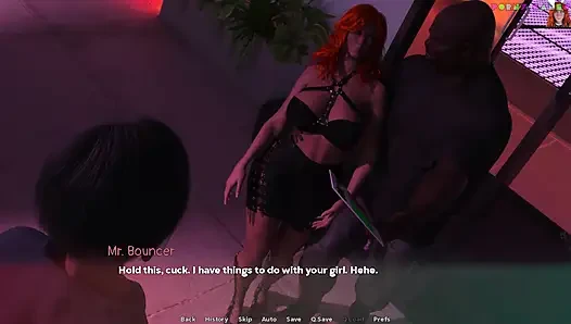 Fate Won't Separate Us by Raising Phallus - Ginger Slender Gets 2 Big Black Cocks, Steamy Creampie 24
