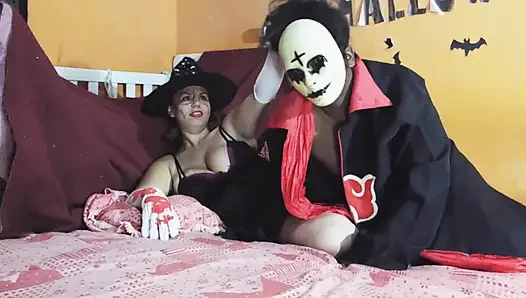 Halloween-Nacht zu hause