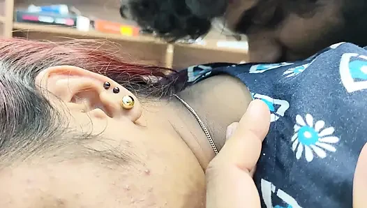Hot ass kiss and ass lick romance of desi couple