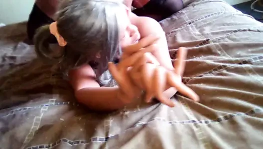 "Super-Doll Vid" scene 5