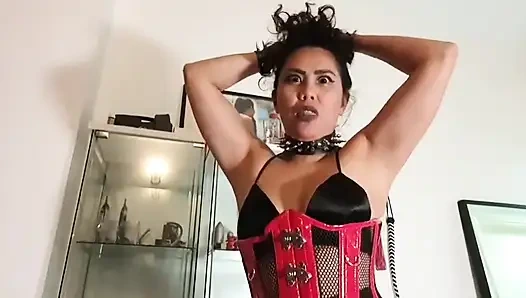 DominaFire tarafından belden bağlamalı ibadet bakış açısı