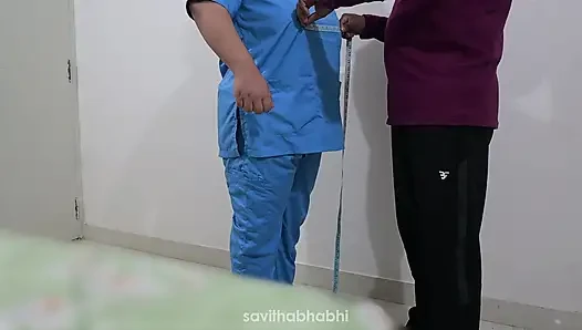 Hintli hemşire Tina yenge terziyle seks yapıyor