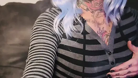 Trans Girl Smoking
