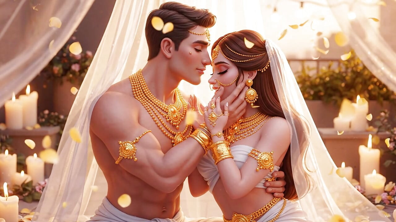 Desi Bhabhi Ki strakke blanke Saree Mein op zijn hondjes romantiek - gespierde echtgenoot Ke Saath volledige passie hug seksvideo