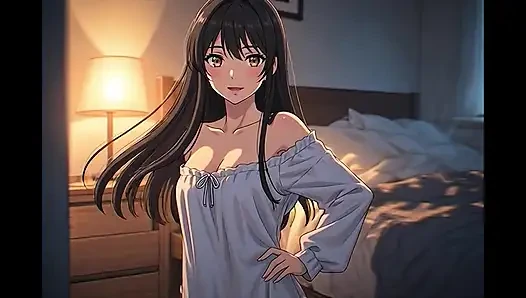 Uncensored video of 18 Year old Anime Girl, AI Generated Cartoon content,  3D Hentai Cartoon on closeup by Kiidzy Animates