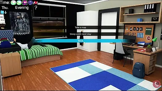 Милфа-Сити Cap 48, моя неверная учительница-милфа сосет мой член, а я кончаю на ее лицо