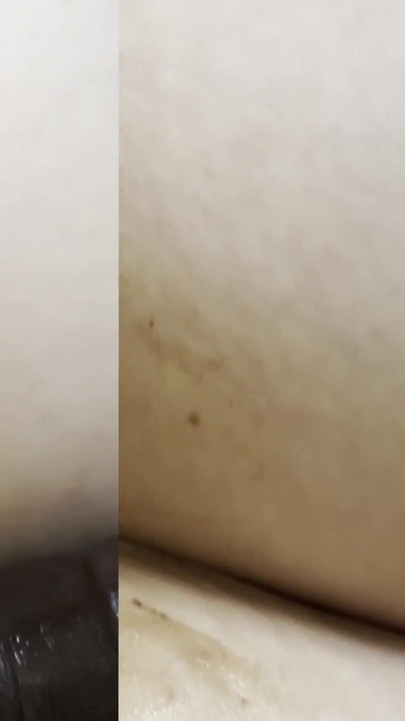 Spectacular moment from "Young Milf Mom With Nice Ass & Hairy Pussy Tries Black Cock For First Time takes big cumshot"