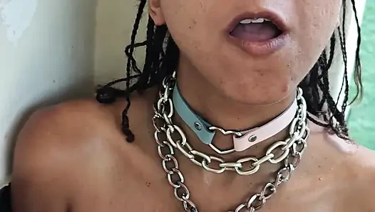 Slut with a Taste for Humiliation Taking Face Slaps