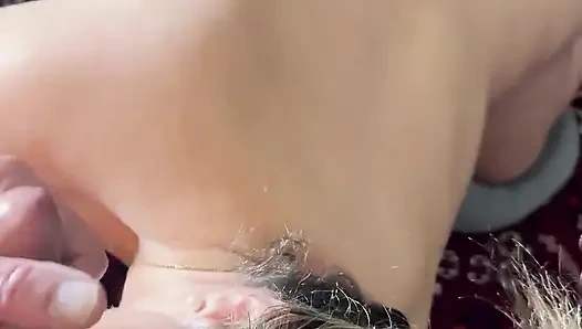 Schmutzige blonde MILFccourage ihren mann mit lustigem dirtytalk