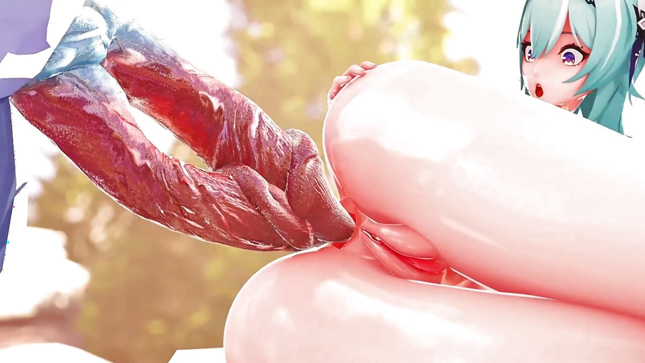 3D sex animation Eula from Genshin impact