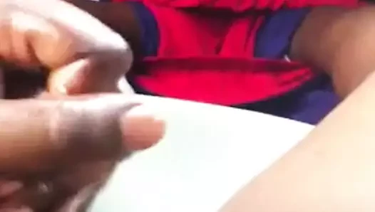 Siyah yarak boşalması