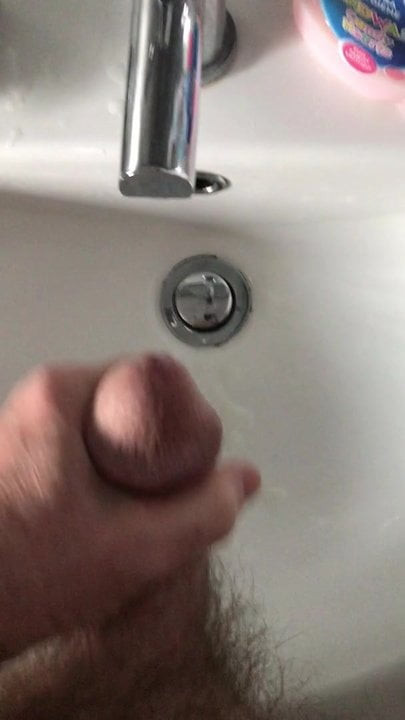 Wank with cum