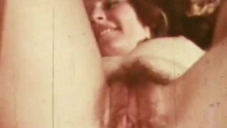 Grosse bite, action de sexe anal (vintage des années 1970)