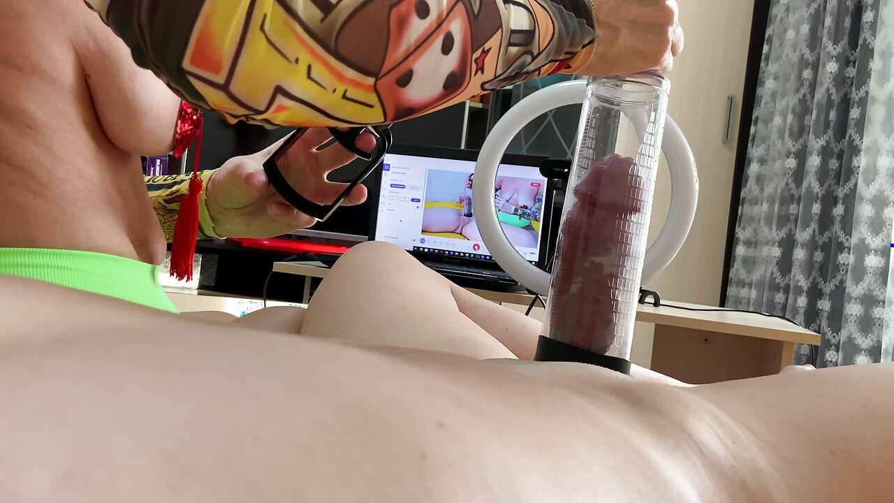 Femdom milking stepson cock orgasm control .