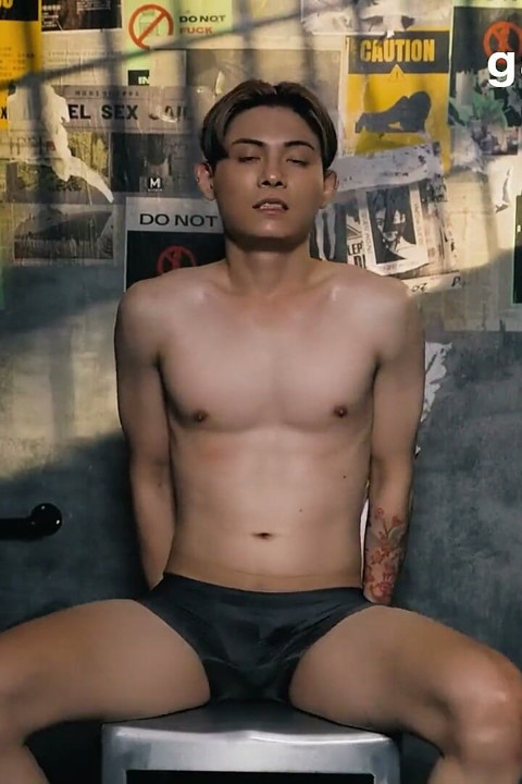 Gif-019 Bi Masseur Probed and Drained of Cum & Piss