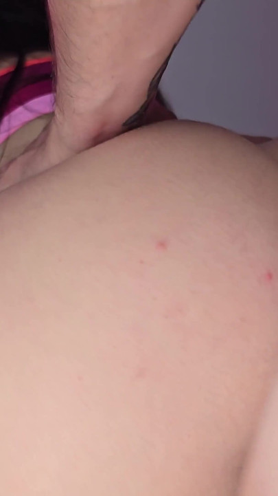 POV Stepsister's First Intense Anal Session - She Can't Handle It