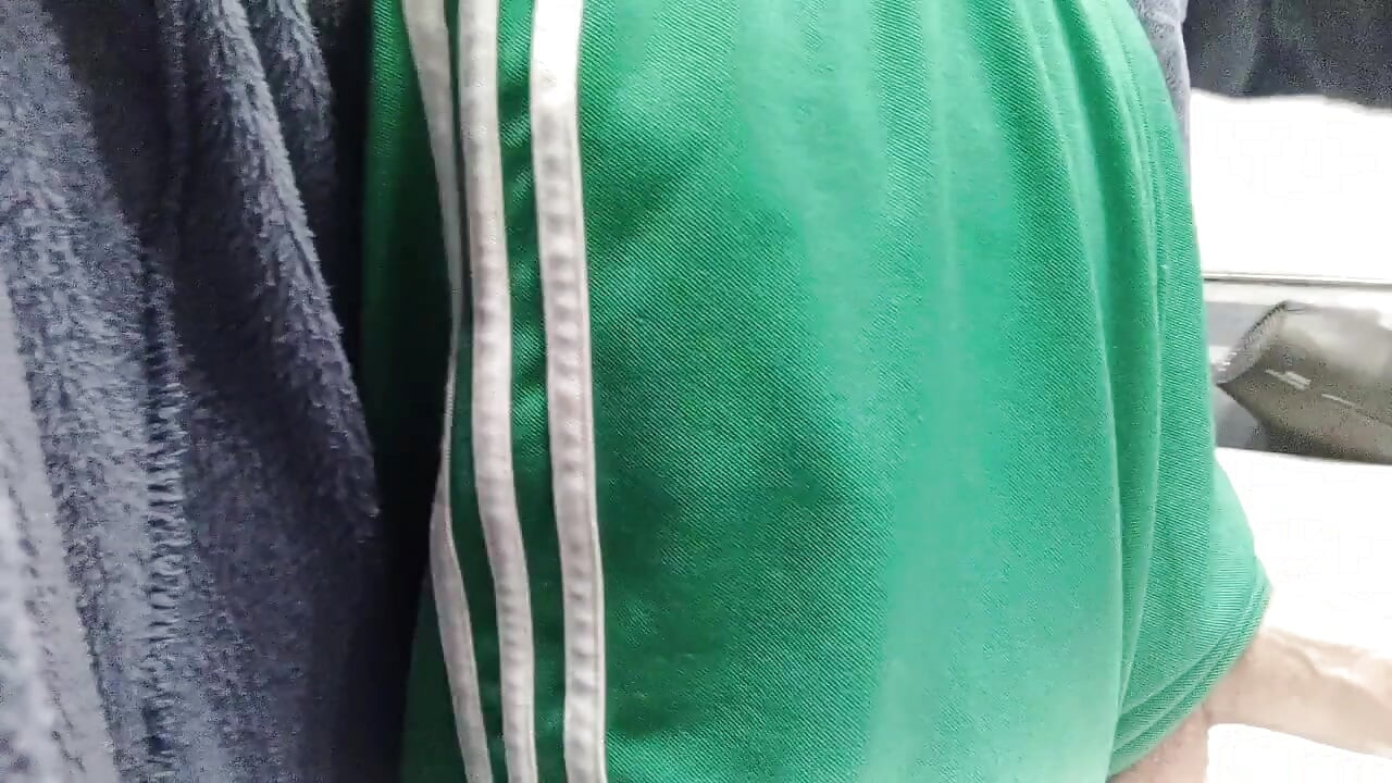 Big Fat Cock in Cream and Gently Massaging the Foreskin and Glans