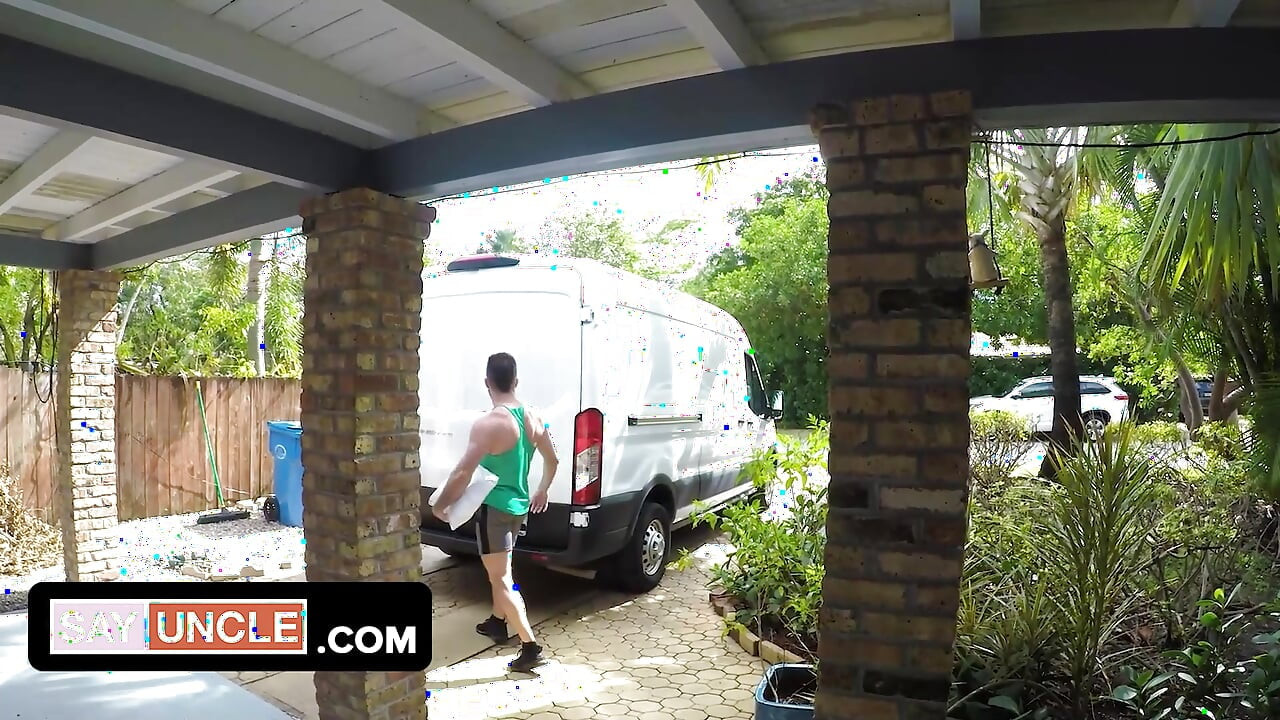 Horny Delivery Driver Derek Skips the Package and Fucks Jace Instead