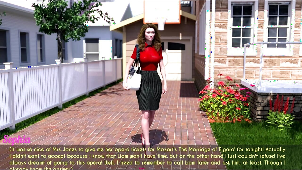 วันที่ 4 - ตอนที่ 2 - Sophia ได้แม่บ้านเซ็กซี่ทํางานให้เธอ